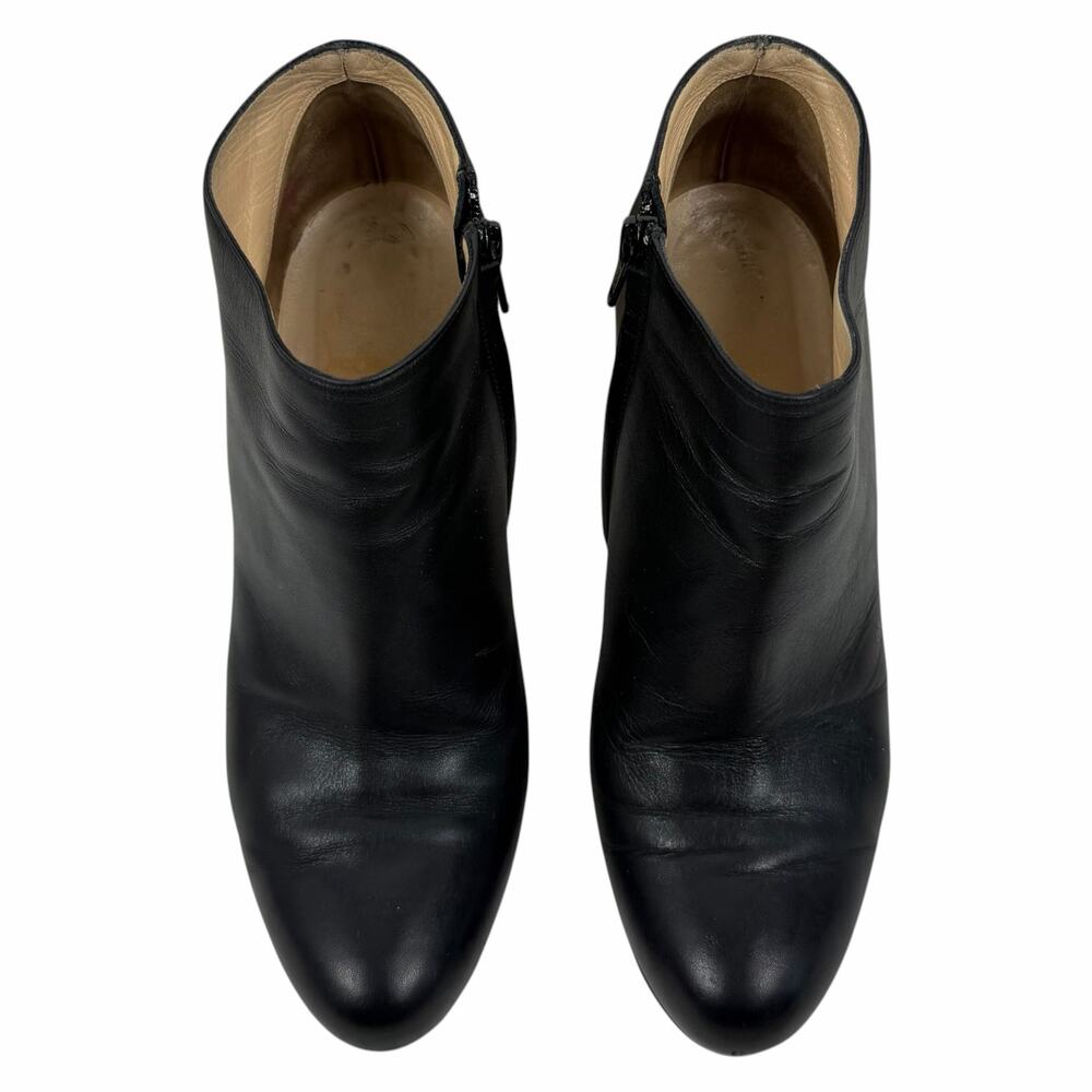 Christian Louboutin Belle 85 Calf Leather Ankle Boots Black Size 39 - Picture 4 of 13